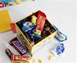 Despicable Me Minions Tin Storage Box Cube Organizer with Lid | 4 Inches