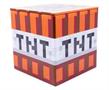 Minecraft TNT Tin Storage Box Cube Organizer with Lid | 4 Inches