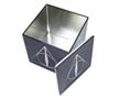 Harry Potter Deathly Hallows Tin Storage Box Cube Organizer with Lid | 4 Inches