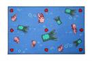 Minecraft Underwater Printed Area Rug | 60 x 39 Inches