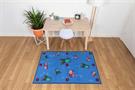 Minecraft Underwater Printed Area Rug | 60 x 39 Inches