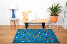 Minecraft Peaceful Printed Area Rug | 60 x 39 Inches