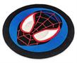 Marvel Spider-Man Miles Morales Mask Round Printed Area Rug | 52 Inches