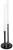 Star Wars Ahsoka Tano Dual Lightsabers Desktop LED Mood Light | 23 Inches Tall