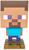 Minecraft Steve Figural LED Desk Lamp Light | 13 Inches Tall