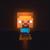 Minecraft Steve Figural LED Desk Lamp Light | 13 Inches Tall