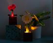 Minecraft Daisy and Poppy Flower Pot Mood Lights | Set of 2