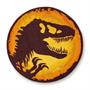Jurassic World Logo 39-Inch Round Area Rug
