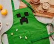 Minecraft Green Creeper Youth Kitchen Cooking Apron