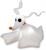 Disney Nightmare Before Christmas Zero Figural LED Mood Light | 8 Inches Tall