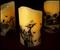 Disney Nightmare Before Christmas LED Flickering Flameless Candles | Set of 3