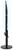 Star Wars Darksaber 12-Inch Desktop LED Mood Light