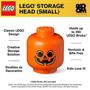 LEGO Small Storage Head | Pumpkin | Orange