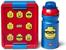 LEGO Minifigure Lunch Box Set | Classic Blue/ Red