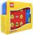 LEGO Minifigure Lunch Box Set | Classic Blue/ Red