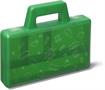 LEGO Sorting Box to-Go Travel Case with Organizing Dividers | Green