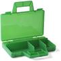 LEGO Sorting Box to-Go Travel Case with Organizing Dividers | Green