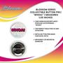 Blossom Series Collectible Button Pin | "Whoa!" | Measures 1.25 Inches