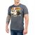 ABC's Dinosaurs Logo & Cast Men's Grey T-Shirt