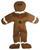 Gingerbread Man Adult Deluxe Costume
