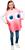 Pac-Man Pinky Ghost Child Costume | One Size
