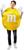 M & M Yellow Adult Costume | One Size