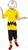 Charlie Brown Men's Costume