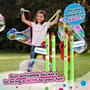 WOWMAZING Mega Value Big Bubble Kit | 2 Wands & Bubble Powder 6-Pack