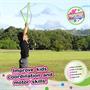 WOWMAZING Mega Value Big Bubble Kit | 2 Wands & Bubble Powder 6-Pack