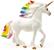 Schleich Rainbow Unicorn Stallion Figure | 5.9 x 3.3 x 7.1 Inches