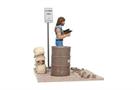 Chuck Norris Invasion USA 7 Inch Matt Hunter Figure with Diorama