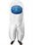 Amongst Us White Imposter Sus Crewmate Inflatable Adult Costume | Standard