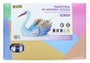 3D Wooden Painting Puzzle | Swan