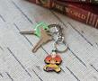 Avatar: The Last Airbender Aang Enamel Pendant Keychain