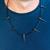 Marvel Black Panther Claw Necklace (10 Steel Claws, Leather Collar)