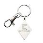Birds of Prey Harley Quinn Diamond Logo Enamel Keychain