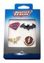 DC Justice League Logos Enamel Collector Pins | Set of 4