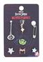 Marvel Doctor Strange Multiverse of Madness 7-Piece Mismatched Earrings Set