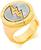 DC The Flash Movie Costume Ring 24kt Gold Replica | SDCC 2023 Exclusive