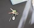 Friday The 13th Mask & Machete Sword Heavy Duty Metal Car & Backpack Keychain