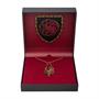Game of Thrones House of the Dragon 3 Dragon Pendant With Gem Necklace