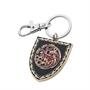 Game of Thrones House of the Dragon Targaryen Shield Enamel Keychain