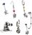 Harry Potter Missmatch 6-Piece Earring Set