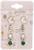 Harry Potter House Slytherin 4-Piece Stud Earring Set