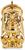 Indiana Jones and The Raiders Of The Lost Ark Golden Idol 3D Metal Keychain