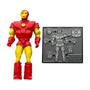 Marvel 80 Years Retro Action Figure Enamel Pin Set | Iron Man