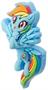 My Little Poney Rainbow Dash PVC Earrings