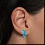 My Little Poney Rainbow Dash PVC Earrings