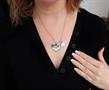 Naruto Shippuden Ichiraku Ramen Metal Enamel Pendant Necklace with Silver Chain