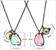 Pusheen Space Exclusive 2-Piece Stainless Steel Necklace Set